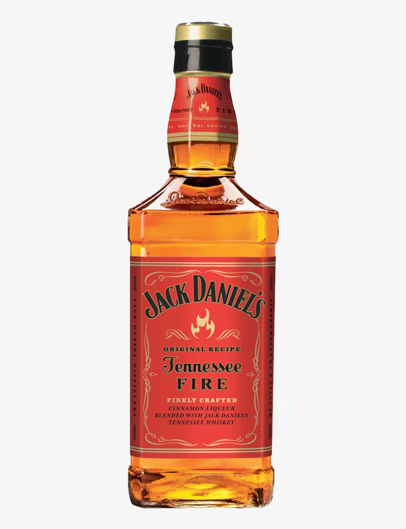 Jack Daniel's Tennessee Fire 1l - Jack Daniels Tennessee Fire Bottle, transparent png