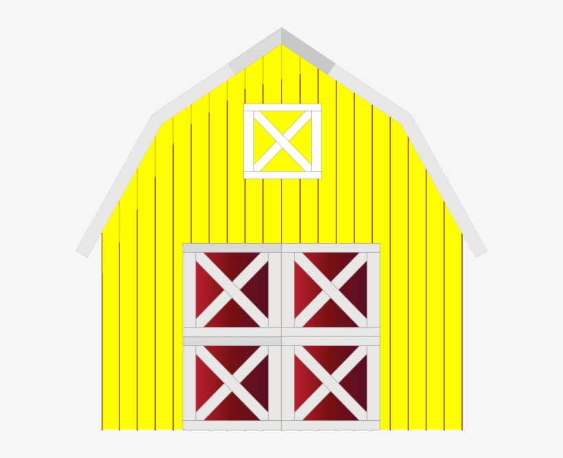 Small - Barn Farm Clipart, transparent png