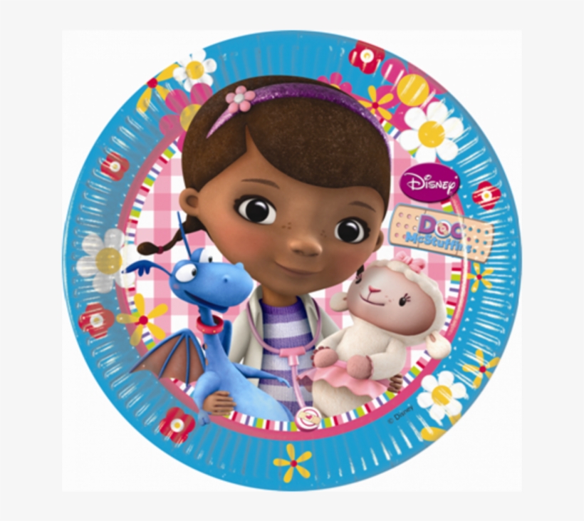 Doc Mcstuffins Paper Plates - Doc Mcstuffins High Quality, transparent png