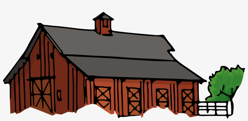 Farmhouse - Farm House Cartoon Png, transparent png