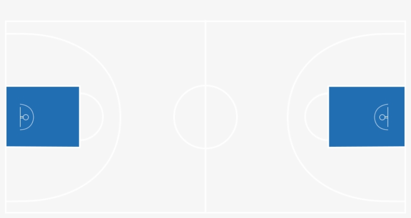 Basketball Court - Majorelle Blue, transparent png