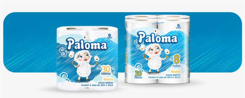 Paloma Neutro 30 Metros - Papel Higienico Paloma, transparent png
