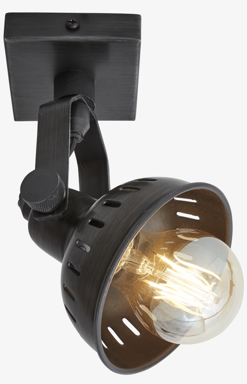Swivel Wall Spotlight - Lampada Da Muro Orientabile Vintage, transparent png