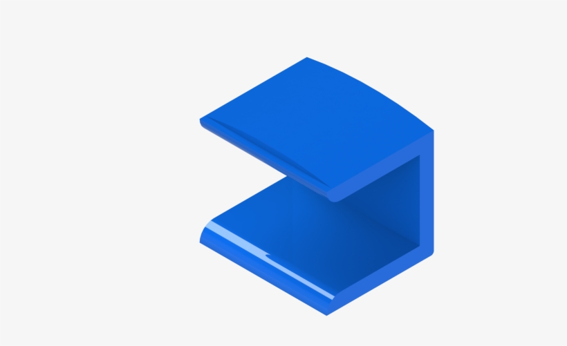 Go-pro Rounded Square Bar Mount - Electric Blue, transparent png