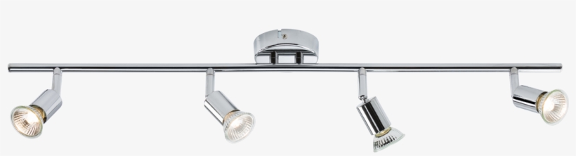 Knightsbridge Nspgu4c 230v Gu10 Quad Bar Spotlight - Ceiling, transparent png