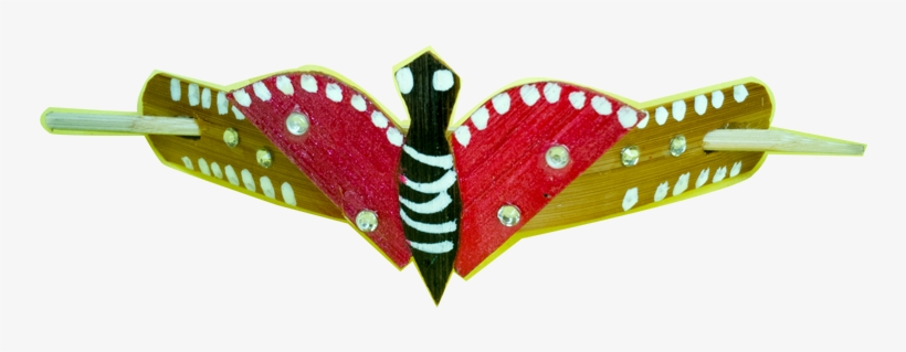 Butterfly Cane Hairclip - Mask, transparent png