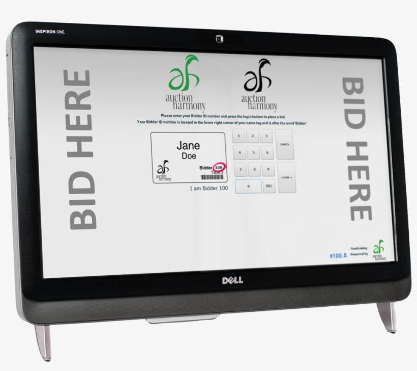 Technology Auction Touch Screen Kiosk Home Screen - Led-backlit Lcd Display, transparent png
