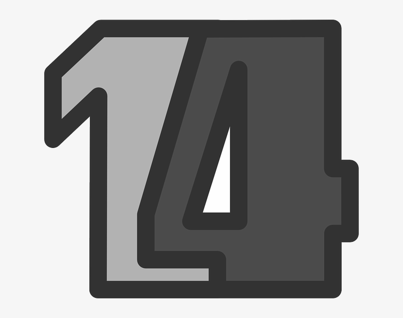 Search Icon Free Download Png And Vector - Number 14, transparent png