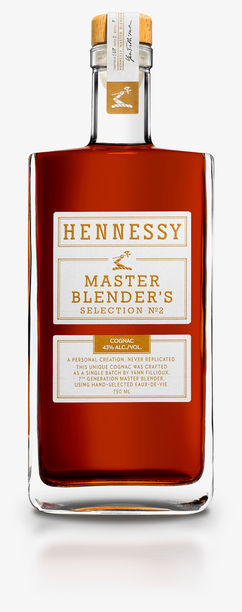 Hennessy Bottle Png - Hennessy Master Blender No 3, transparent png