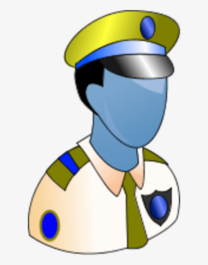 Vector Clip Art - Police Man, transparent png