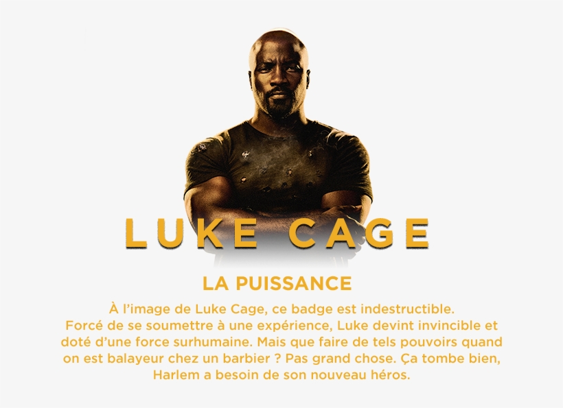 Luke Cage - La Puissance - Poster, transparent png