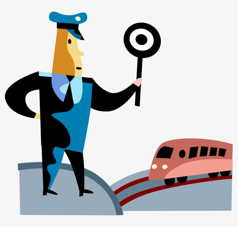 Vector Illustration Of Law Enforcement Traffic Cop, transparent png