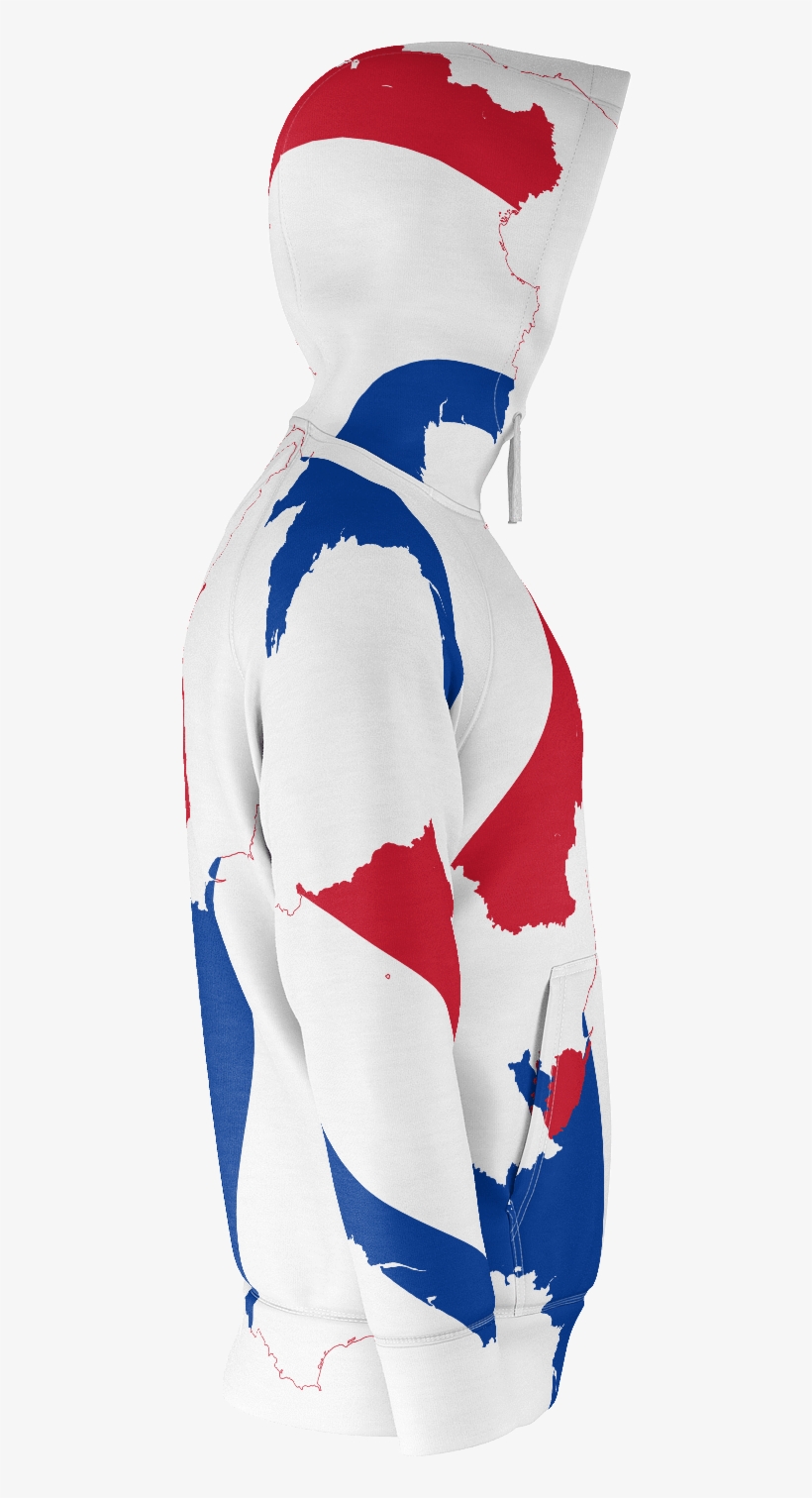 Teaz Dancer French Flag Design Hoodie - Costume, transparent png