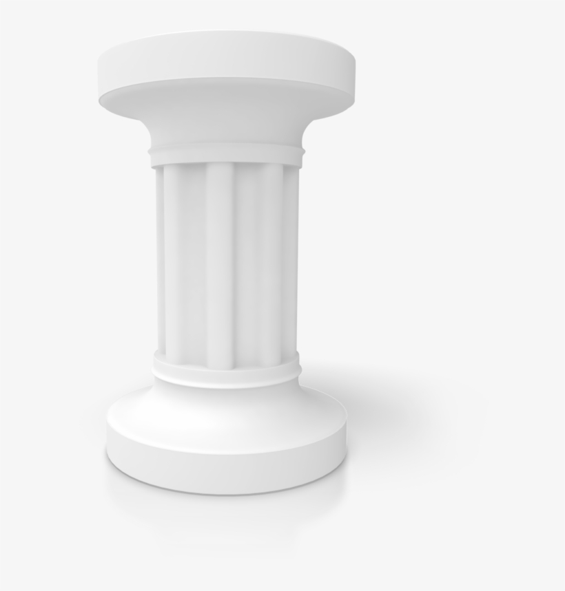 Column Clipart Four Pillars - Column, transparent png