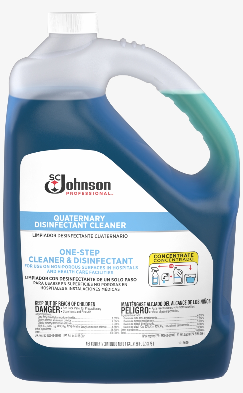 Quaternary-gallon - S. C. Johnson & Son, transparent png