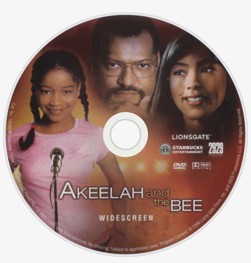 Akeelah And The Bee Dvd Disc Image - Akeelah And The Bee, transparent png