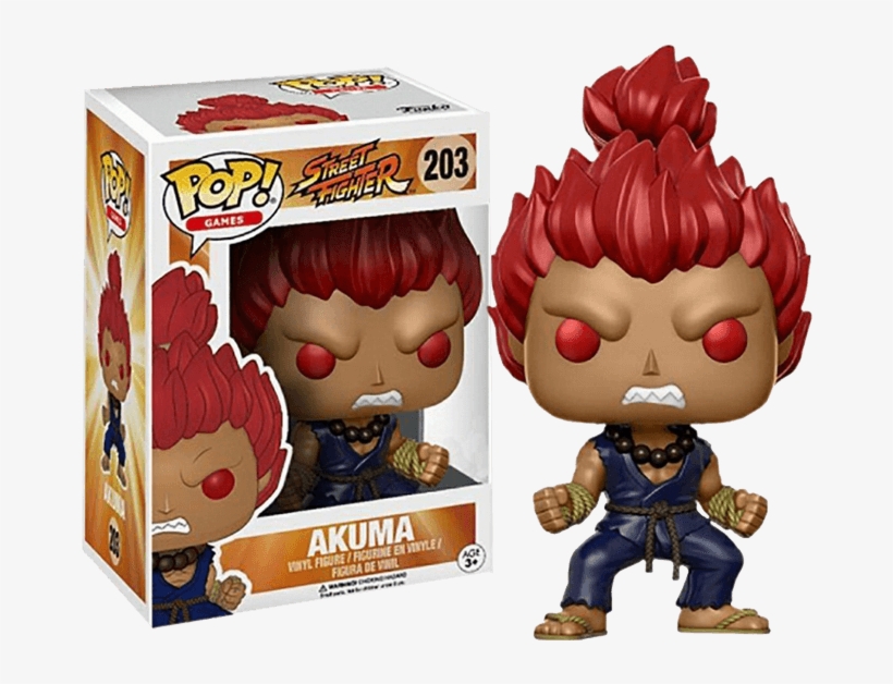 Akuma - Funko Pop Street Fighter Akuma, transparent png