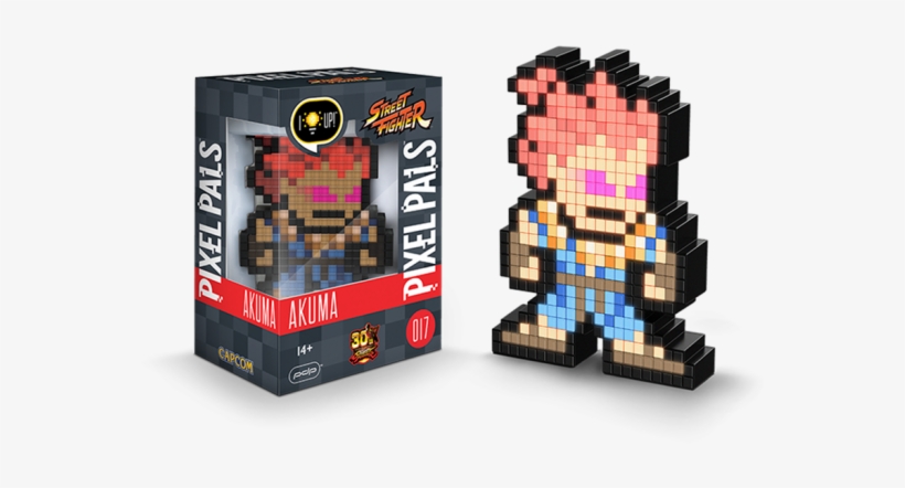 Pixel Pals Street Fighter Akuma - Pixel Pals Bison, transparent png