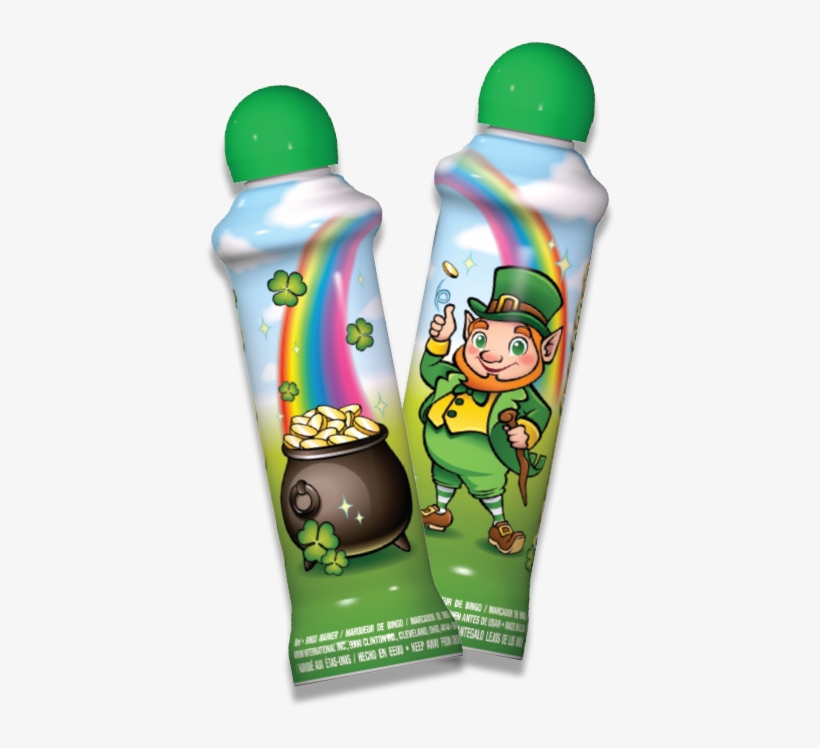 Patrick's Day Bingo Ink Marker - Cartoon, transparent png