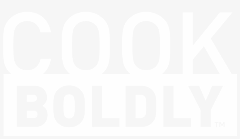 Cookboldly Logo White - Black-and-white, transparent png