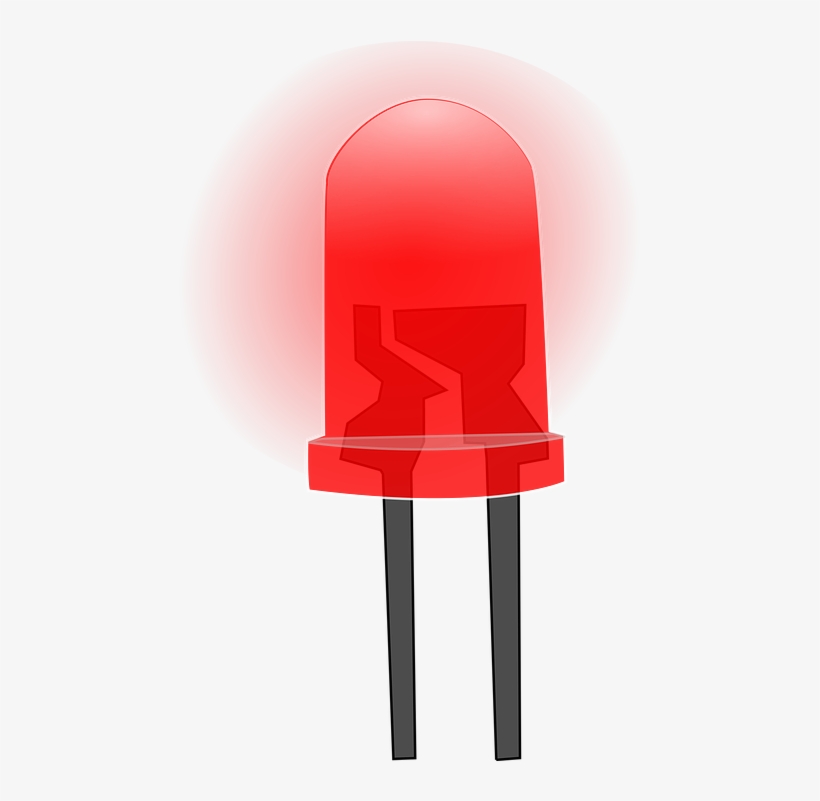 Led, Led Lamps, Light, Red - Led Red, transparent png