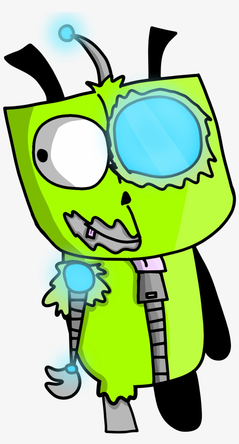 Invader Zim Gir Piggy Coloring Pages