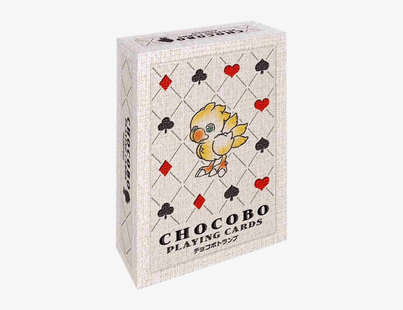 Chocobo Playing Cards - Chocobo, transparent png