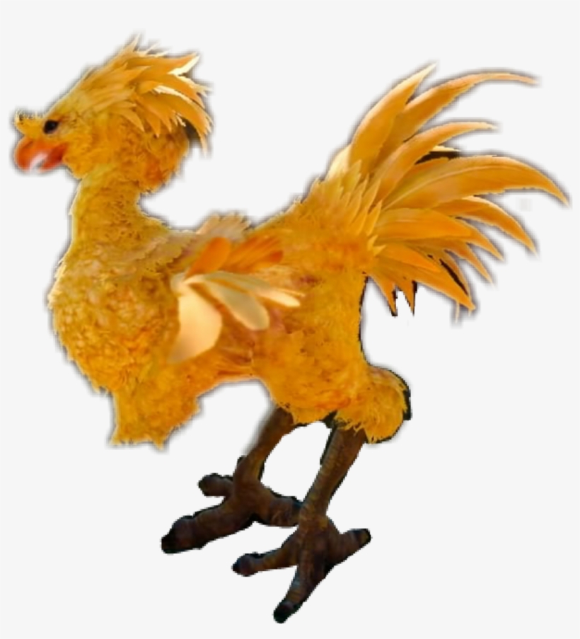 Chocobo Sticker - Rooster, transparent png
