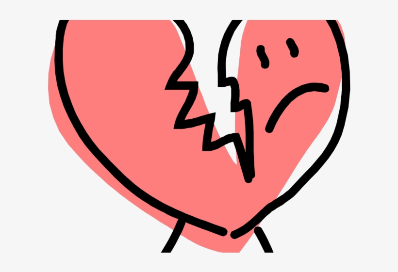 Broken Heart Clipart Brek - Psychology Facts About Brain, transparent png