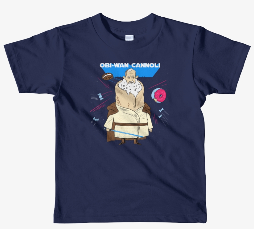 Obi Wan Cannoli Kid's T Shirt - T-shirt, transparent png