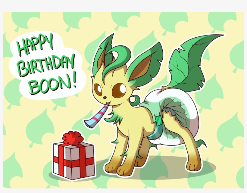 Tenerius - Leafeon In A Diaper, transparent png