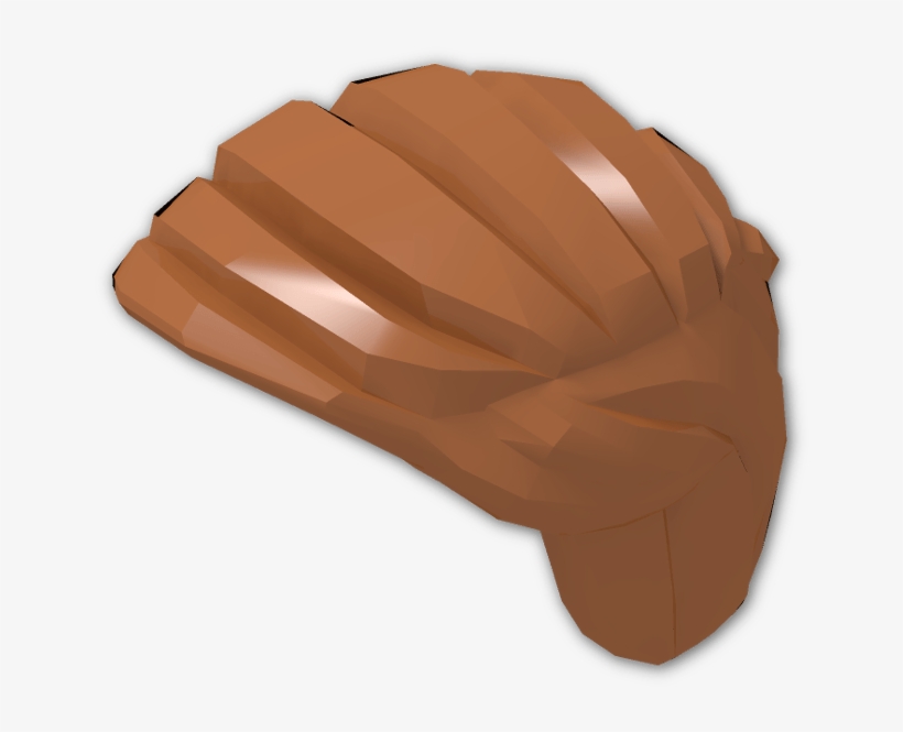 Minifig Hair Obi Wan - Lego Obi Wan Hair, transparent png