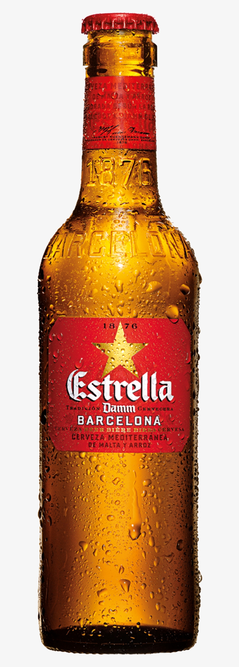 Estrella Damm Lager, transparent png