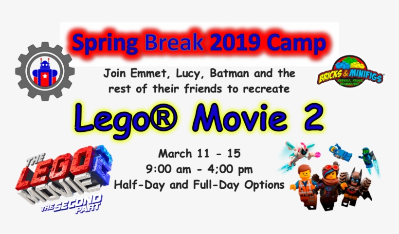 Spring Break Lego® Camps In Helotes - Cartoon - 768x401 PNG Download ...