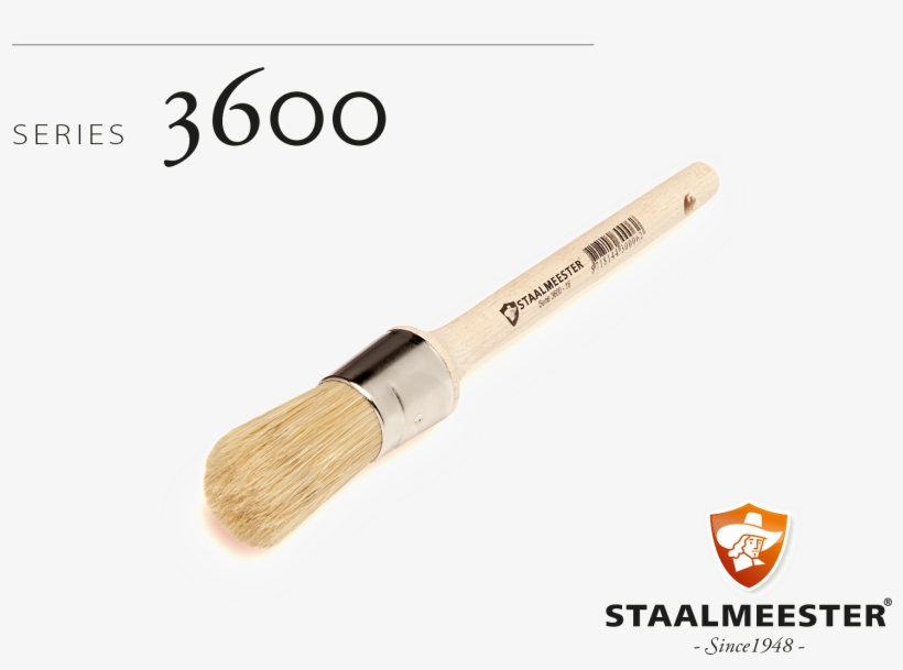 Buy Staalmeester Round Wax Brush By Staalmeester® @ - Brush, transparent png