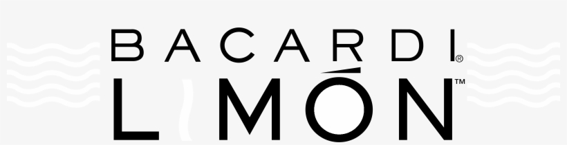 Bacardi Limon 2 Logo Black And White - Römer, transparent png