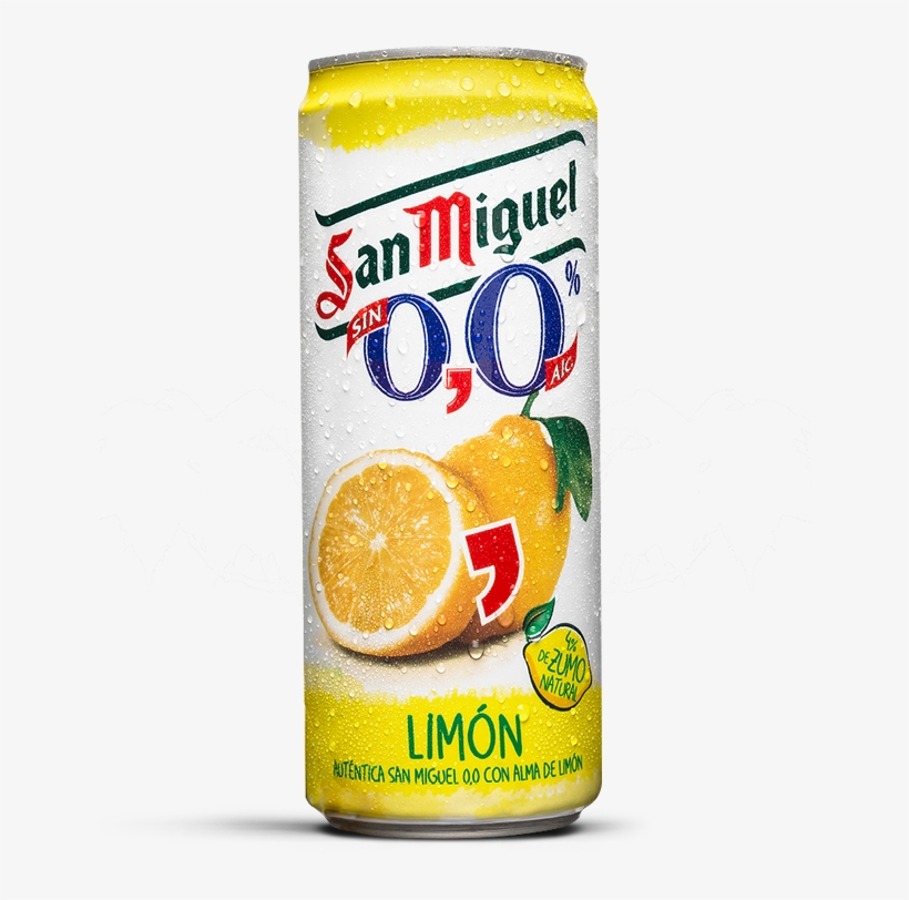 San Miguel 0,0% Limón - San Miguel 0 0 Limon Png, transparent png