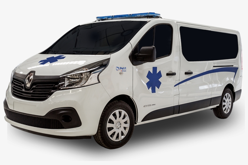 Des Ambulances - Renault Trafic Ambulance Vector, transparent png