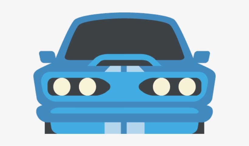 Emoji Clipart Car - Car, transparent png