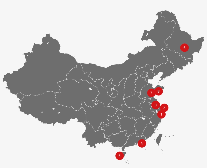 Sailing Clubs In China - South Central China Map, transparent png