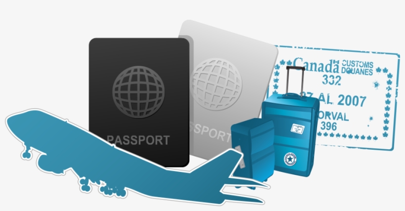 Visa - Passport With Visa Png, transparent png