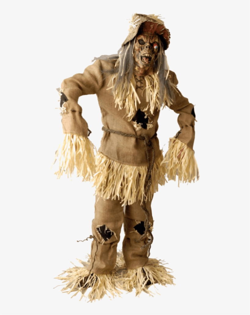 Scary Scarecrow Costume, transparent png