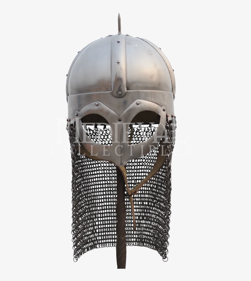 Gjermundbu Helmet With Aventail - Mail, transparent png