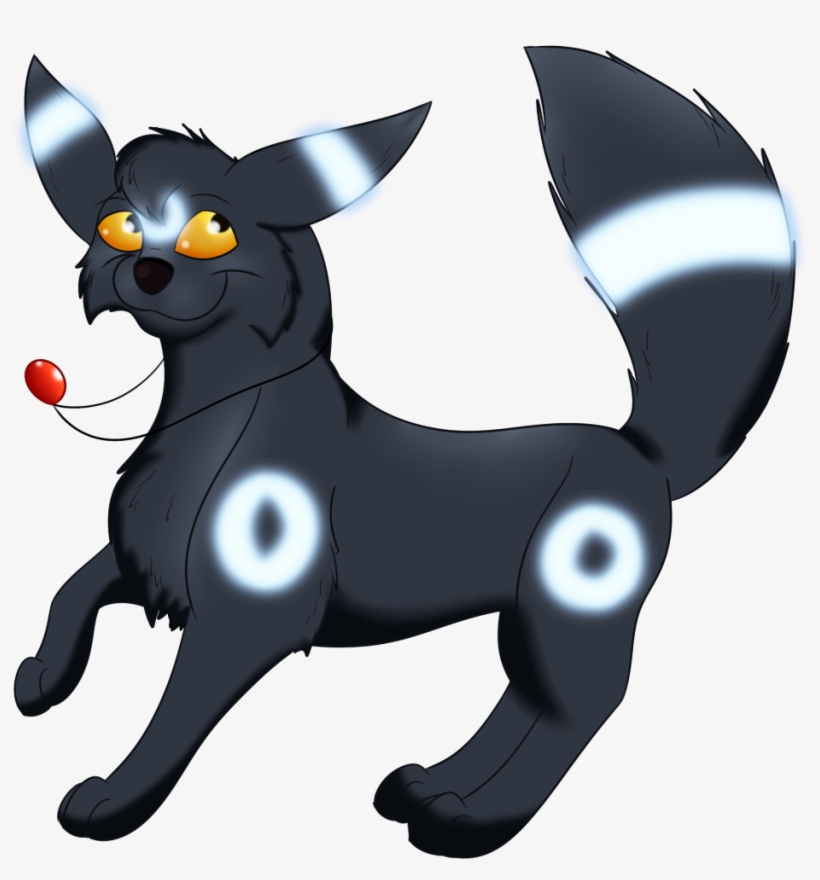 Briar The Umbreon - Cartoon, transparent png