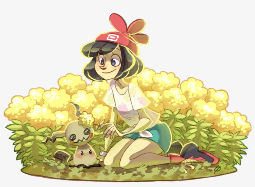 Now Mimikyu Is Feeling Really Pretty - Cartoon, transparent png