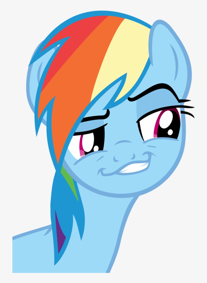 Sign In Through Steam To Submit Your Own Emotes - Rainbow Dash Face Png, transparent png