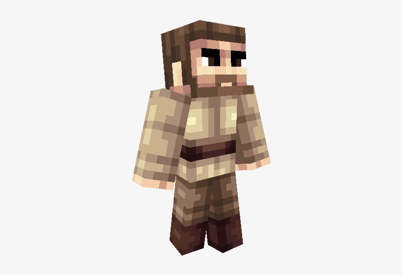 Xrosjzpng - Obi Wan Kenobi Minecraft Skin, transparent png