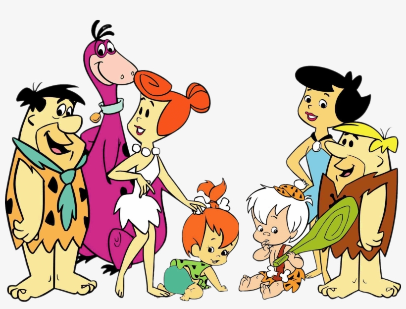 The Flintstones And Rubbles - Flint Stone Cartoon, transparent png