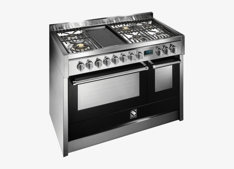 Genesi 120cm Combi Steam Upright Cooker With Wok & - Piano De Cuisson 120 Cm, transparent png