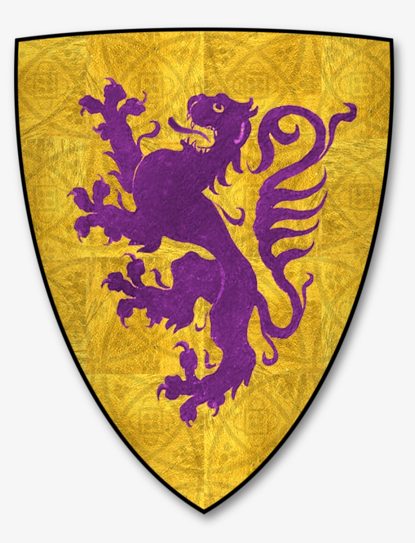 K 001 Coat Of Arms Lacy Henris, Quens De Nicole - De Lacy Coat Of Arms, transparent png